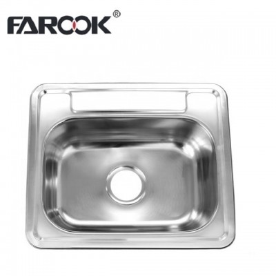 Polished Surface Treatment Stainless Steel Kitchen Sink